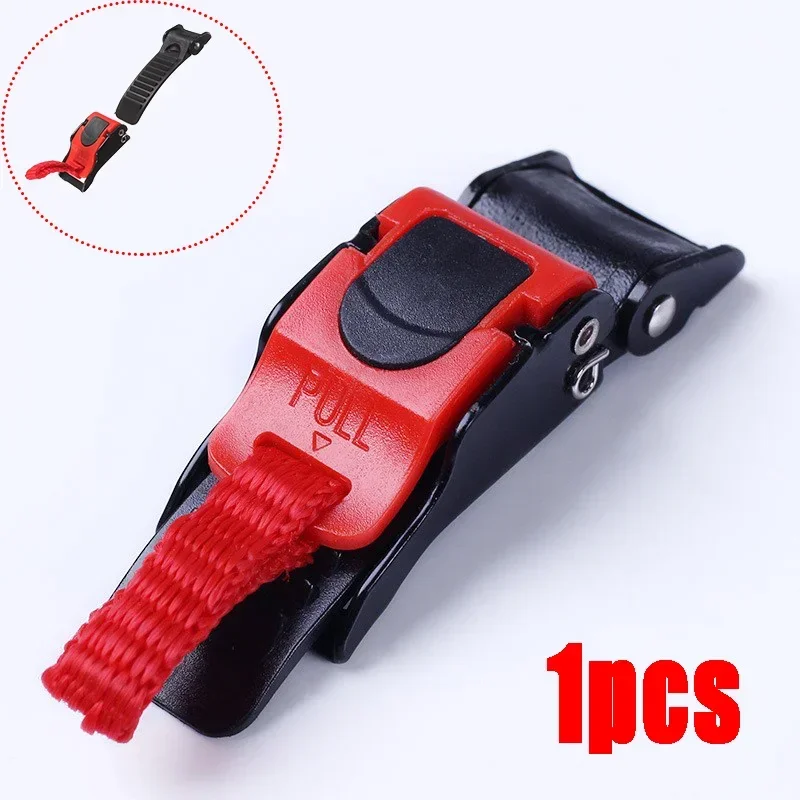 Quick Release Buckle Motorcycle Helmet - 1Pc Motorhelm Snelheidsklem Kinband Snelle Trek