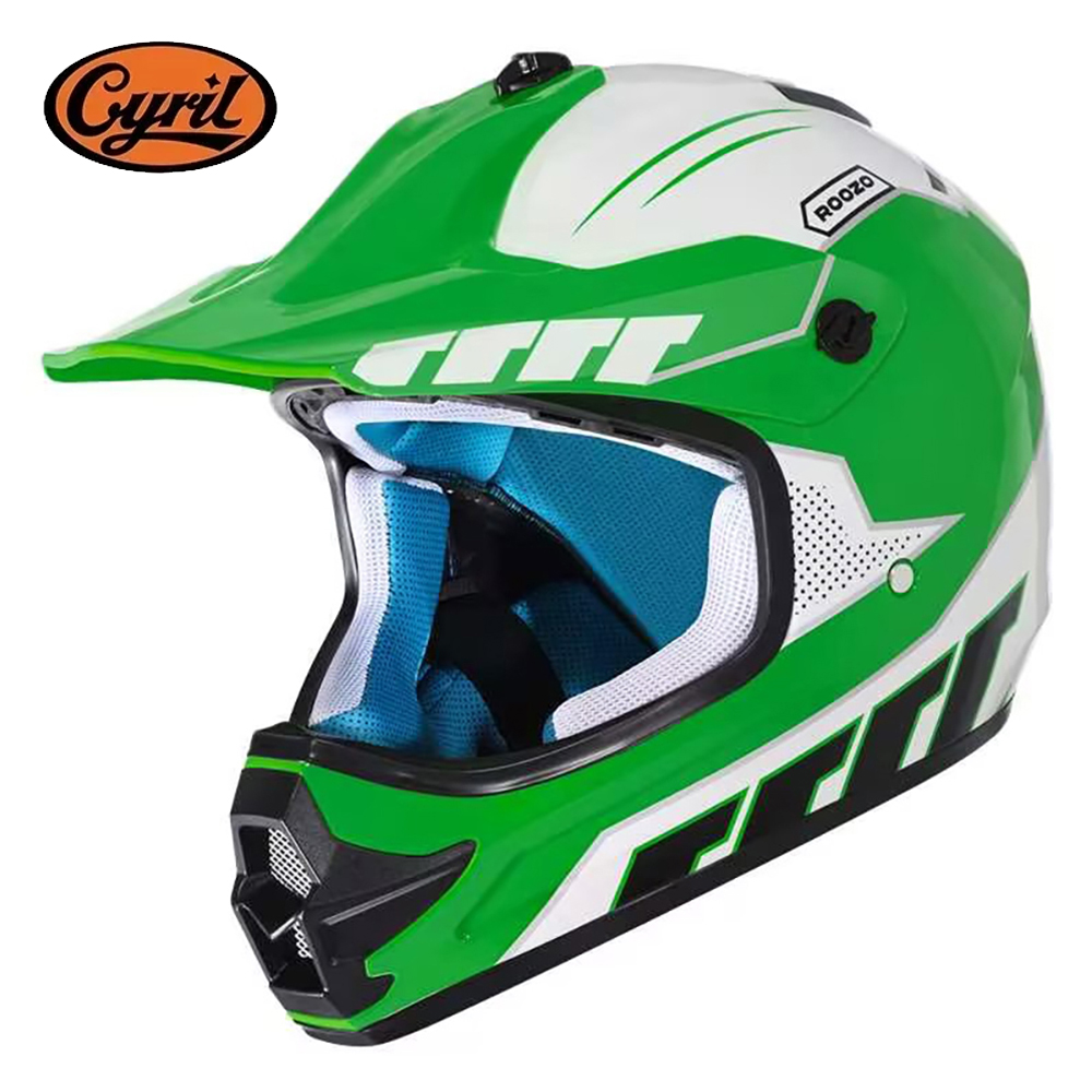 Off Road Motocross Helmet Goggles Set - Kinder Motocross Uitrusting Set met Helm,