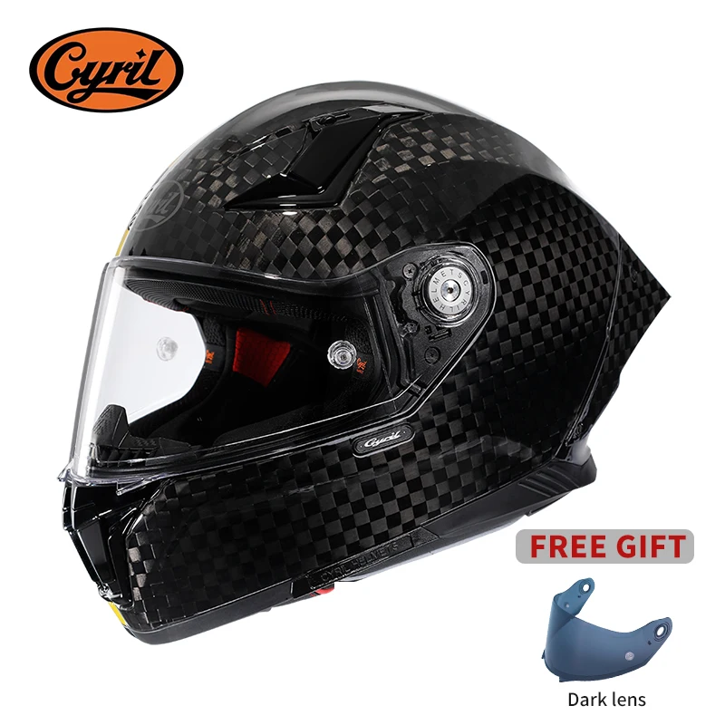 Unisex Lichtgewicht Carbon Fib - Carbon Fiber Lightweight Motorcycle Helmet recensie en prijs