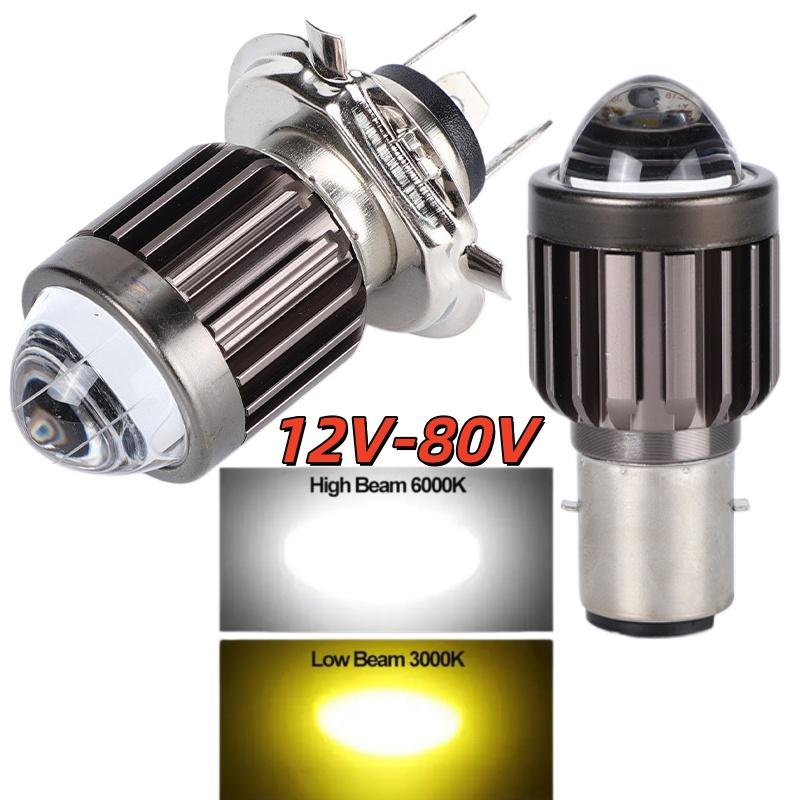 NIEUWE 1Pc Universele H4 BA20D - Universal Motorcycle Led Headlight Projector recensie en prijs