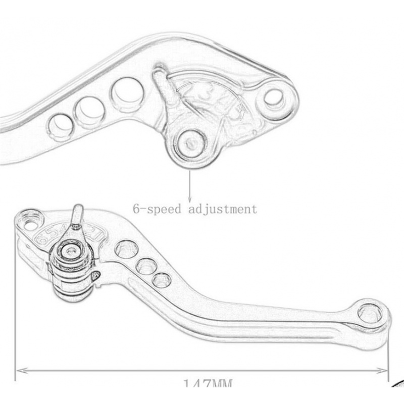 VOOR Super Soco TC TCmax TS TS - Cnc Aluminum Adjustable Brake Clutch Levers recensie en prijs