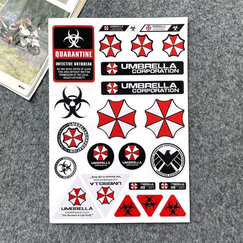 Hot Residents Evils Umbrella w - Motorcycle Helmets recensie en prijs