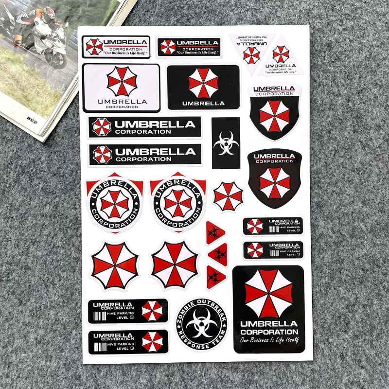 Hot Residents Evils Umbrella w - Motorcycle Helmets recensie en prijs