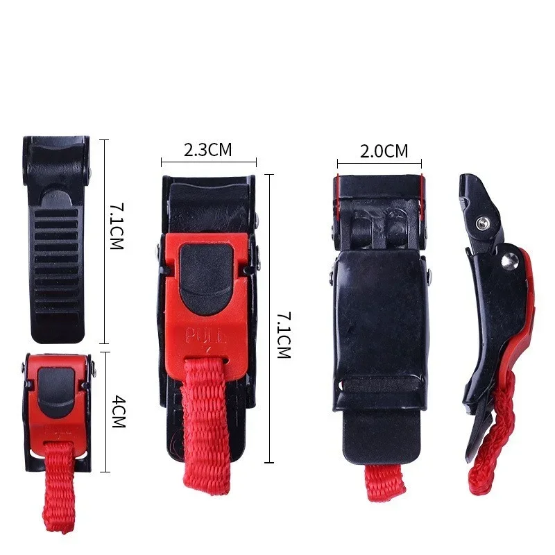 1Pc Motorhelm Snelheidsklem Ki - Quick Release Buckle Motorcycle Helmet recensie en prijs