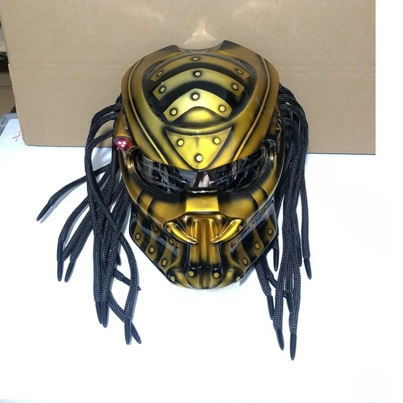 HOT Racing Predator Carbon Fib - Custom Predator Motorcycle Helmet recensie en prijs