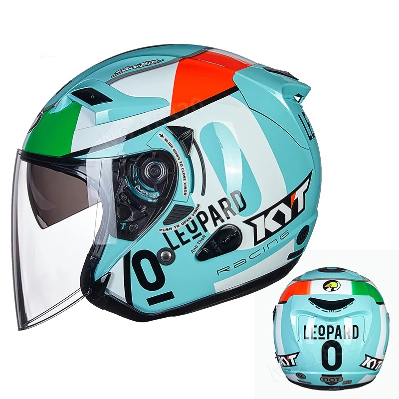 Kyt Motorhelm Jet Vintage Helm - Vintage Open Face Retro Helmet recensie en prijs