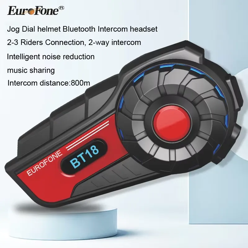 BT18 Motorhelm Intercom IP67 W - Motorcycle Helmets recensie en prijs