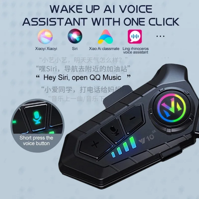 Y10 2x Bluetooth Motorhelm Int - Universal Motorcycle Helmet Intercom Headset recensie en prijs