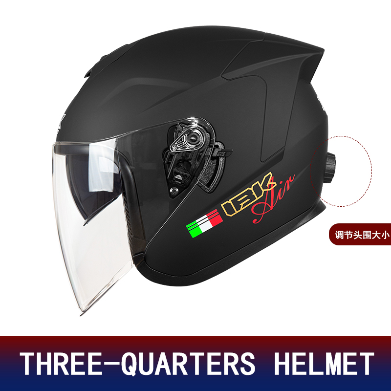 Dual Lens 3/4 half-face motorh - Motorcycle Helmet Inner Sun Visor Lens recensie en prijs