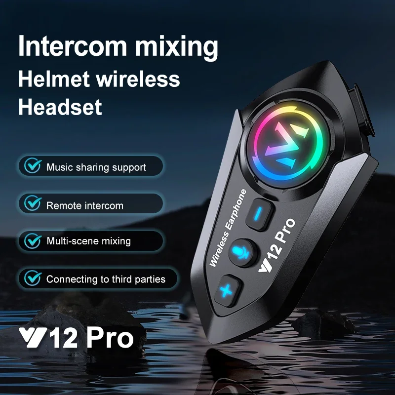 Y12 Pro Motorhelm Bluetooth In - Full Face Motorcycle Helmet With Bluetooth recensie en prijs