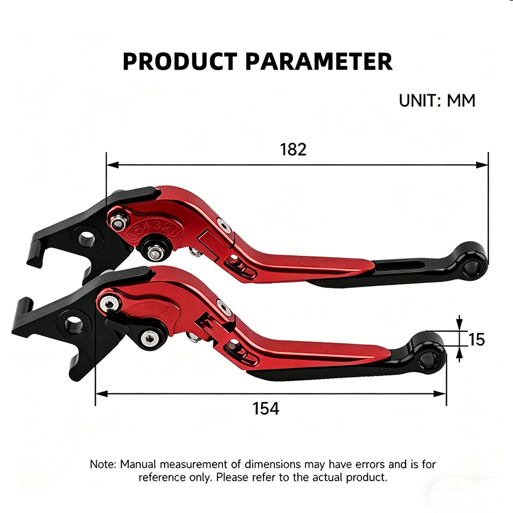 Motorfiets Accessoires Voor YA - Cnc Aluminum Adjustable Brake Clutch Levers recensie en prijs
