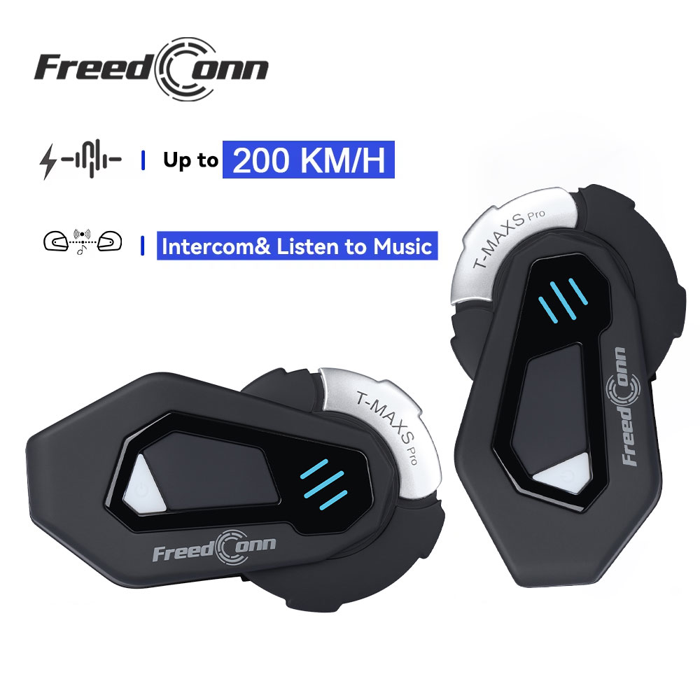 FreedConn T MAX S PRO Motorfie - Universal Motorcycle Helmet Intercom Headset recensie en prijs