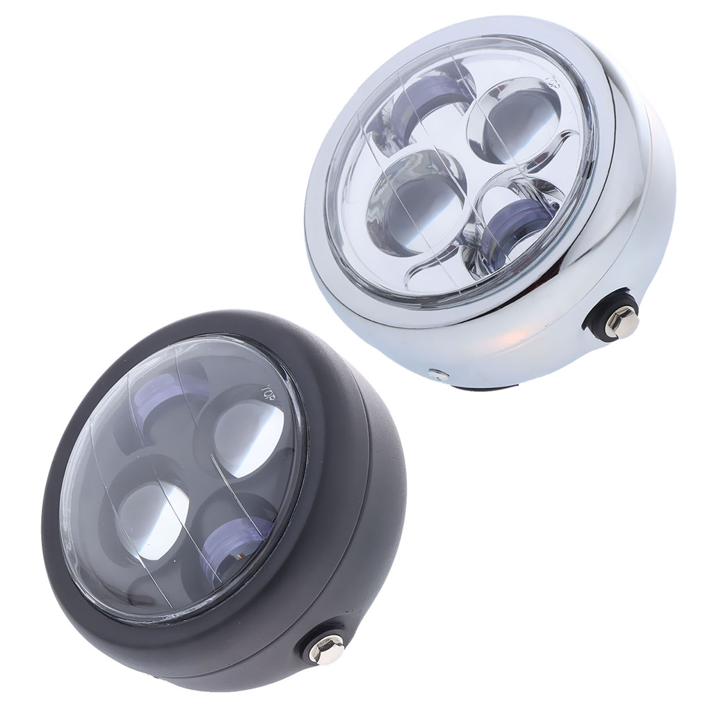 Universele ronde motorfietskop - Universal Motorcycle Led Headlight Projector recensie en prijs
