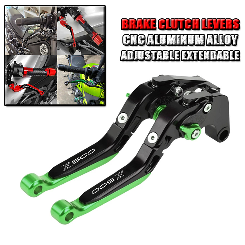 Voor KAWASAKI Z500 Z500 2025-2 - Cnc Aluminum Adjustable Brake Clutch Levers recensie en prijs