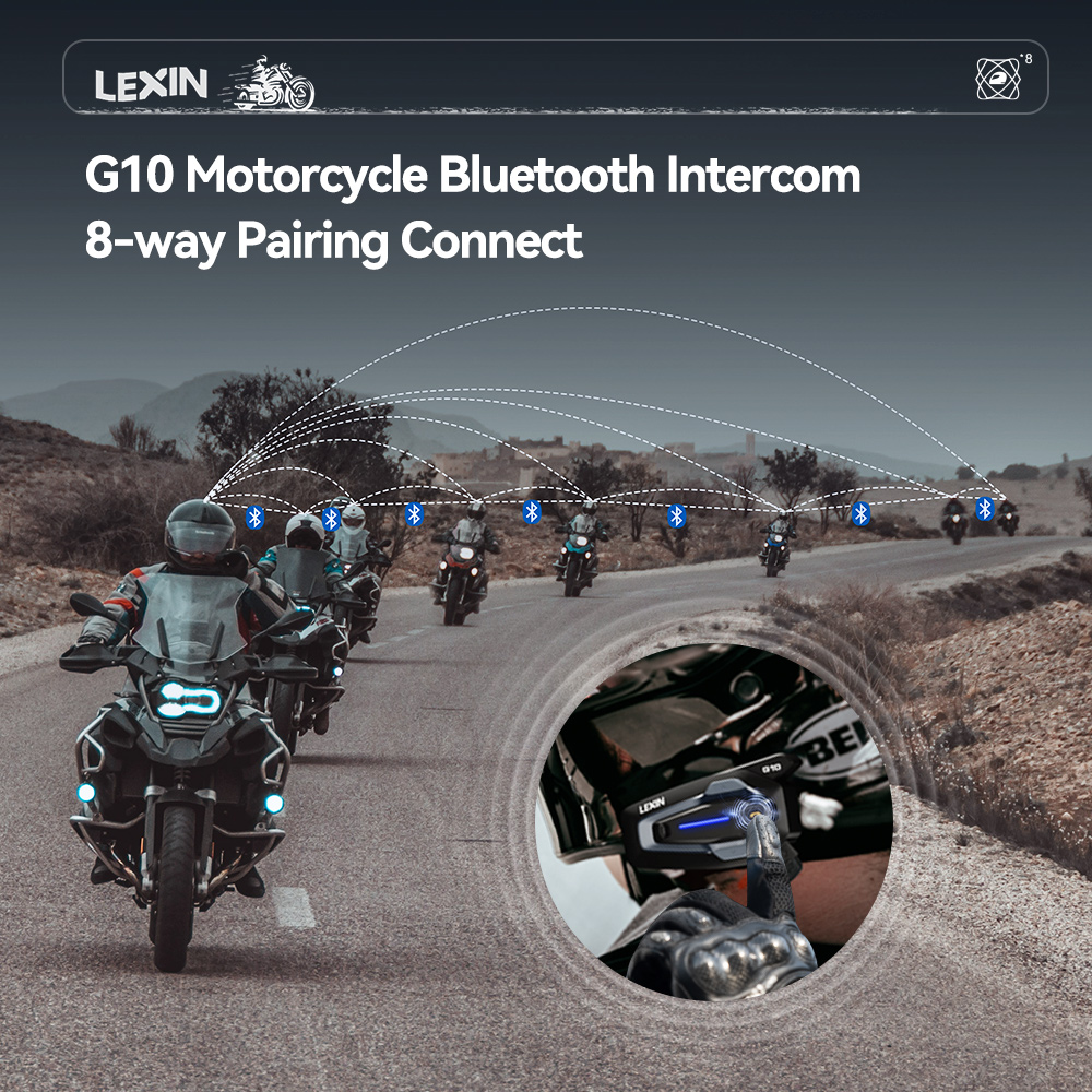 NEW-LEXIN G10 Motorhelm Interc - Universal Motorcycle Helmet Intercom Headset recensie en prijs