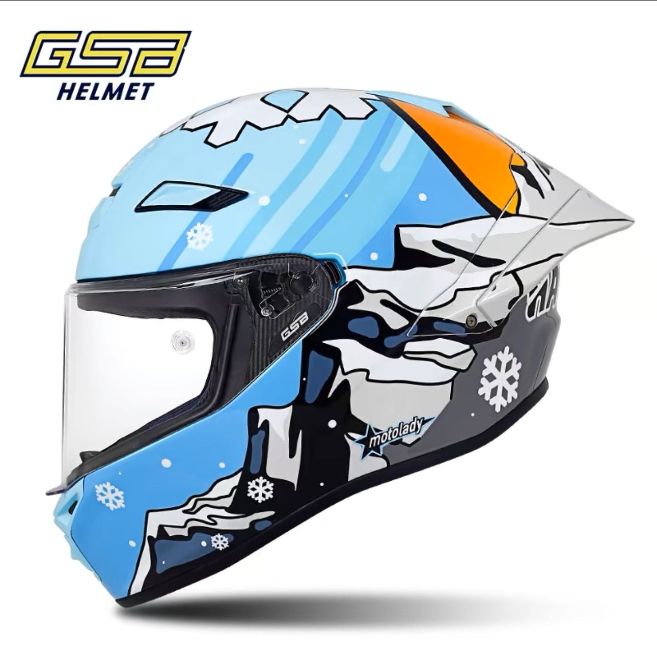 GSB Carbon Fiber Helm RC5 Moto - Carbon Fiber Lightweight Motorcycle Helmet recensie en prijs