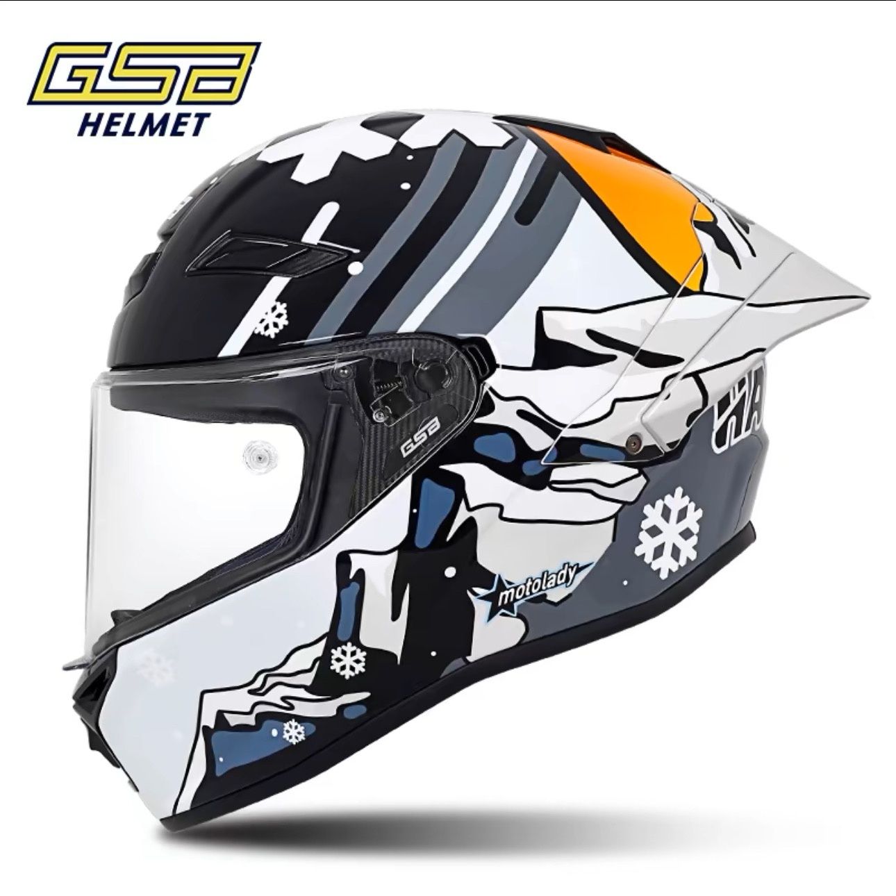 GSB Carbon Fiber Helm RC5 Moto - Carbon Fiber Lightweight Motorcycle Helmet recensie en prijs