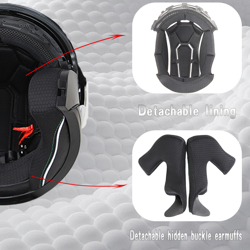 715-motorfiets dubbel vizier o - Dual Visor Motorcycle Racing Helmet recensie en prijs
