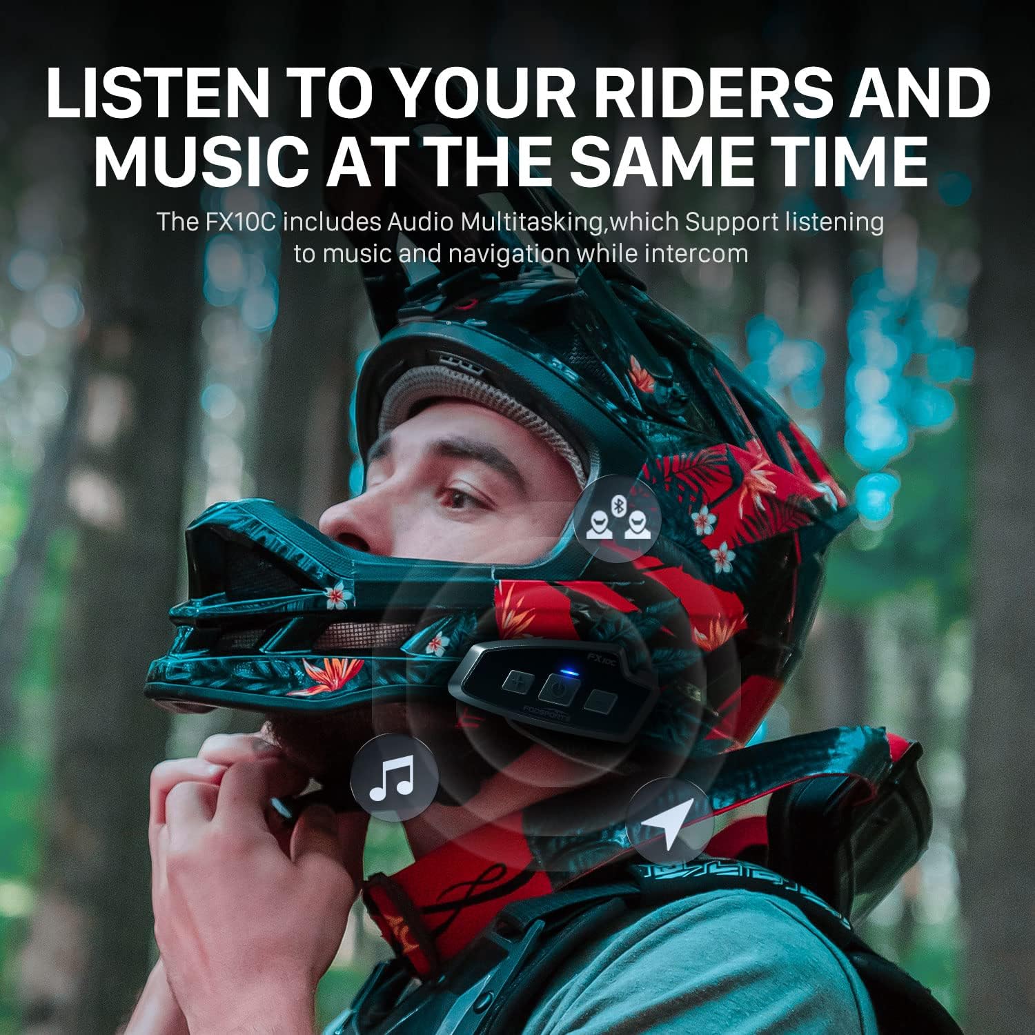 Fodsports FX 10C Motorfiets Me - Universal Motorcycle Helmet Intercom Headset recensie en prijs
